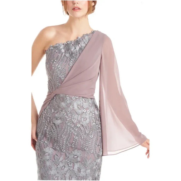 JS Collections like new Nordstrom Amari One-Shoulder Evening Gown JS COLLECTIONS - Picture 14 of 17